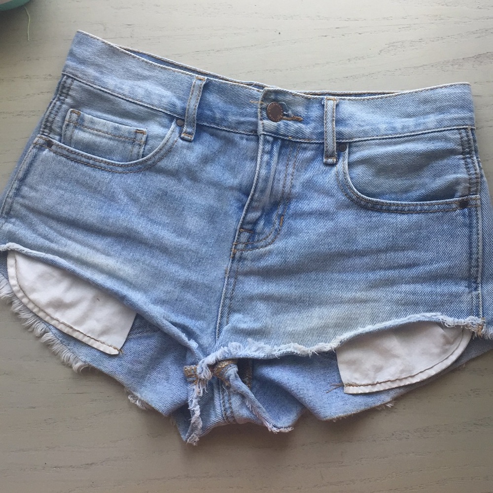 Jean shorts